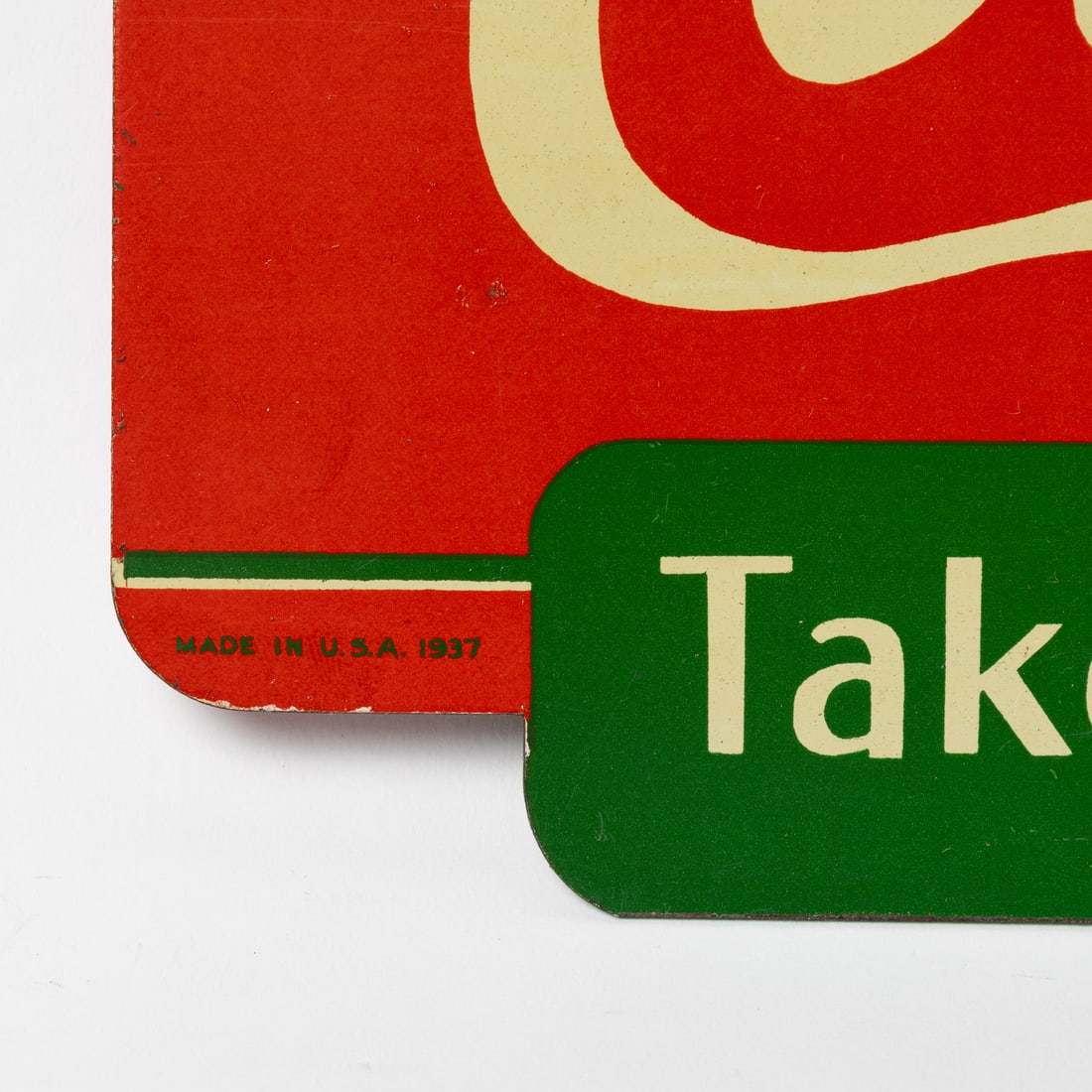 Coca-Cola Take Home a Carton Rack Topper Sign - 6