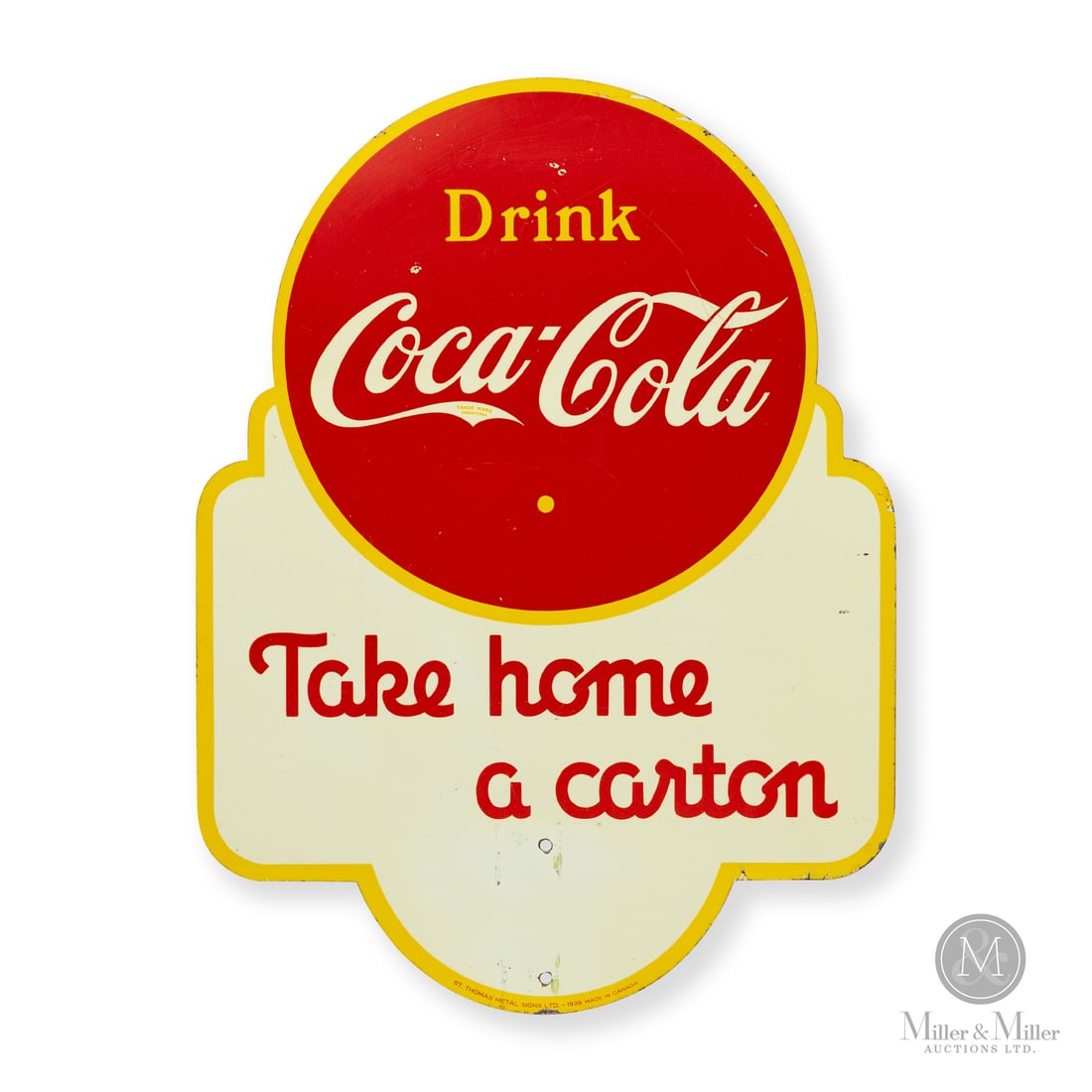 Coca-Cola Take Home a Carton Rack Sign (1 of 10)