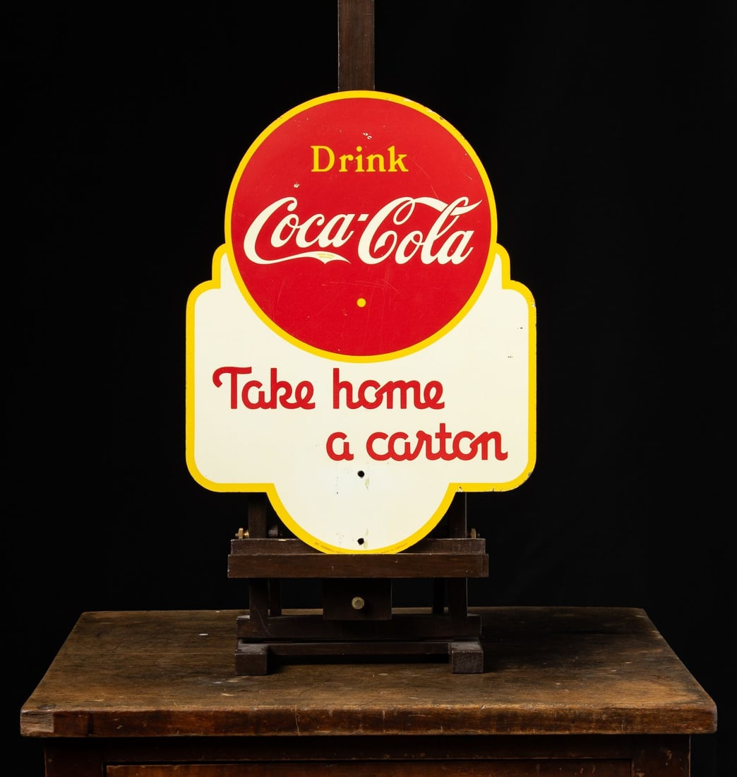 Coca-Cola Take Home a Carton Rack Sign - 2
