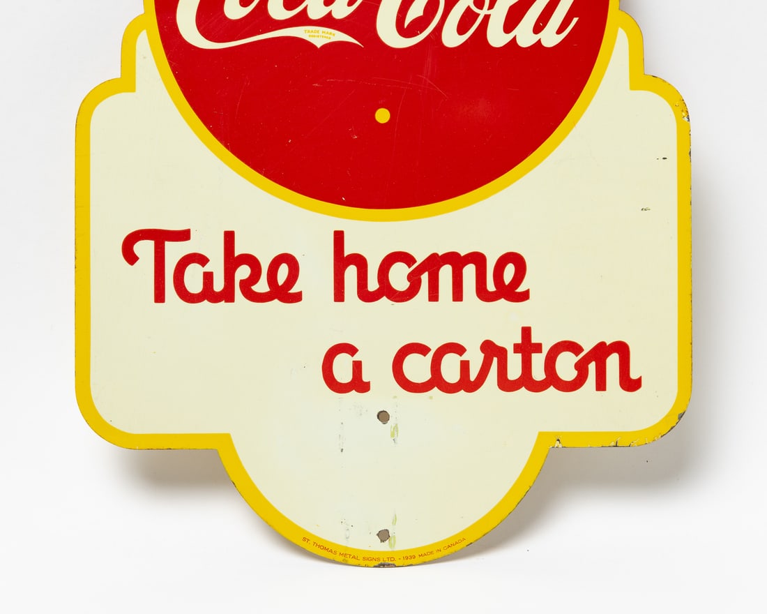 Coca-Cola Take Home a Carton Rack Sign - 4