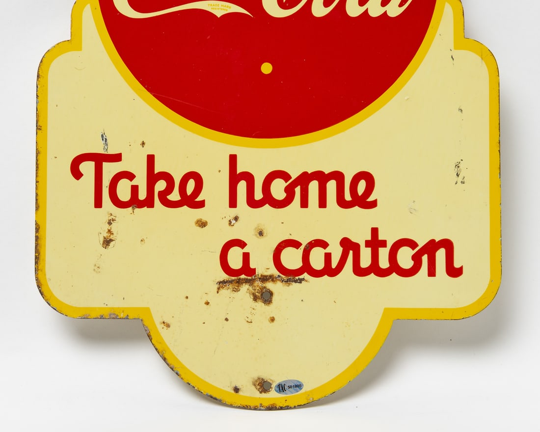Coca-Cola Take Home a Carton Rack Sign - 8