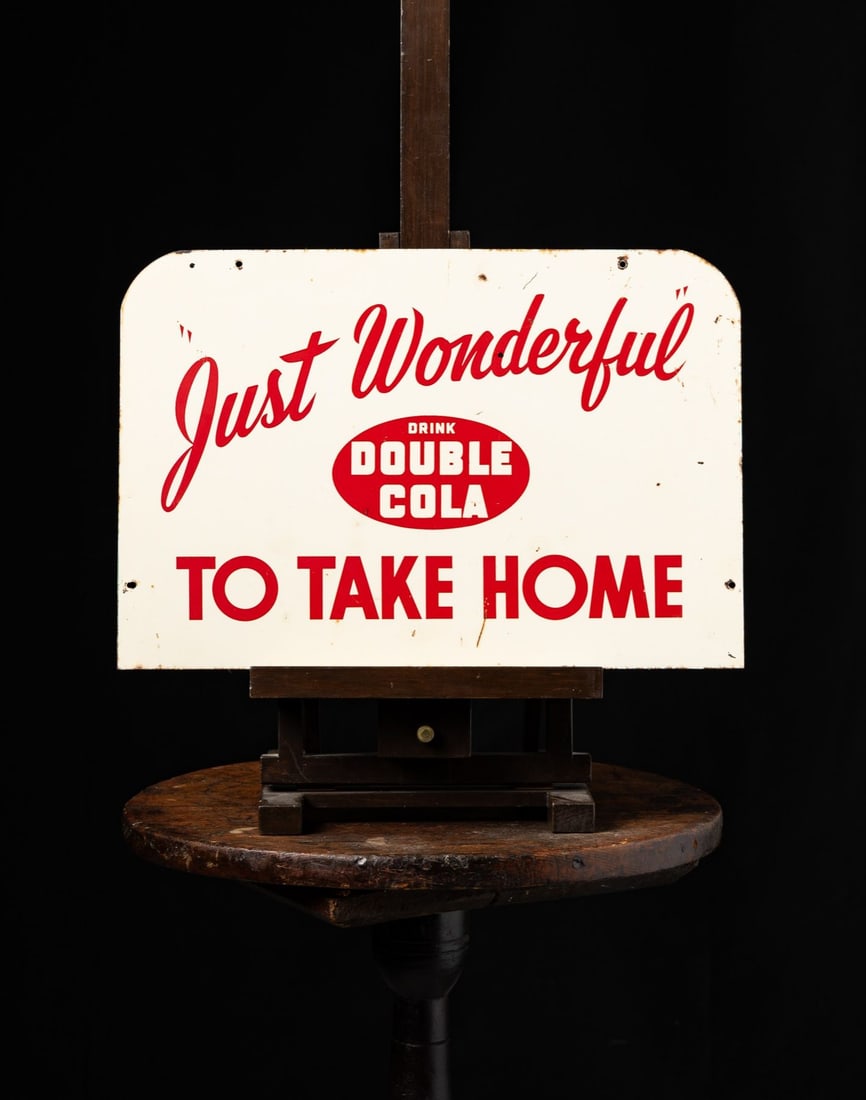Double Cola Just Wonderful Rack Sign - 2