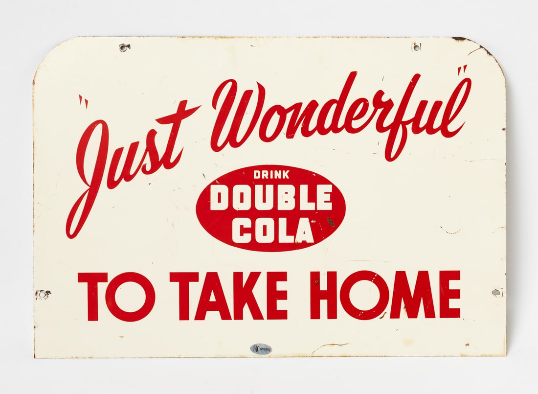 Double Cola Just Wonderful Rack Sign - 5