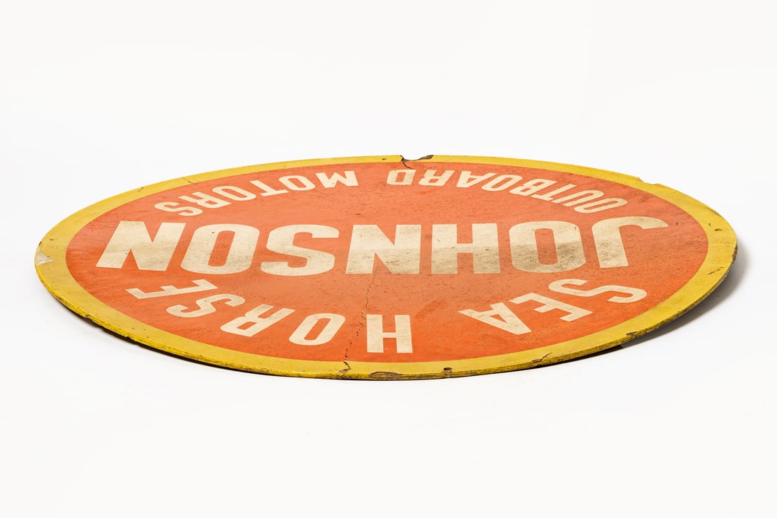 Johnson Sea Horse Outboard Motors 36" Sign - 7
