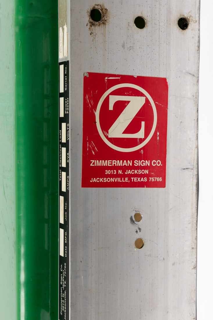 Lexan Sinclair Gasoline Backlit Sign - 10