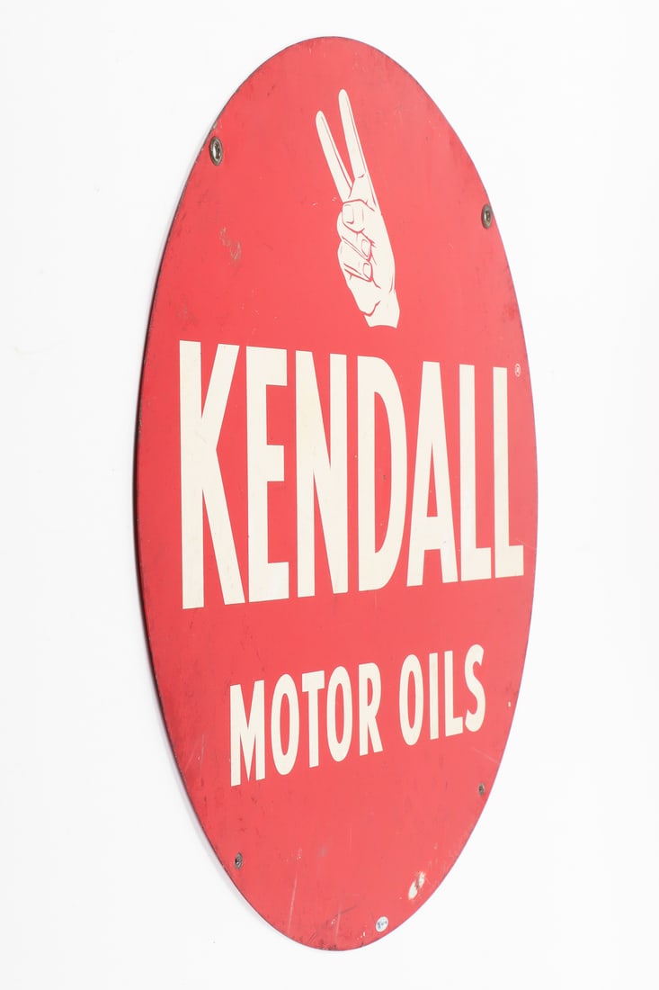 Kendall Motor Oils Hanging Sign - 4