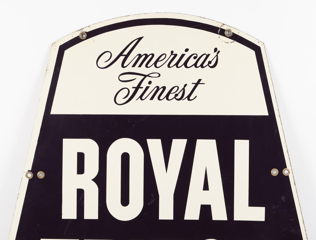 Union 76 Royal Triton Motor Oil Sign - 3