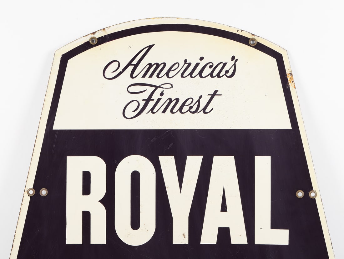 Union 76 Royal Triton Motor Oil Sign - 6