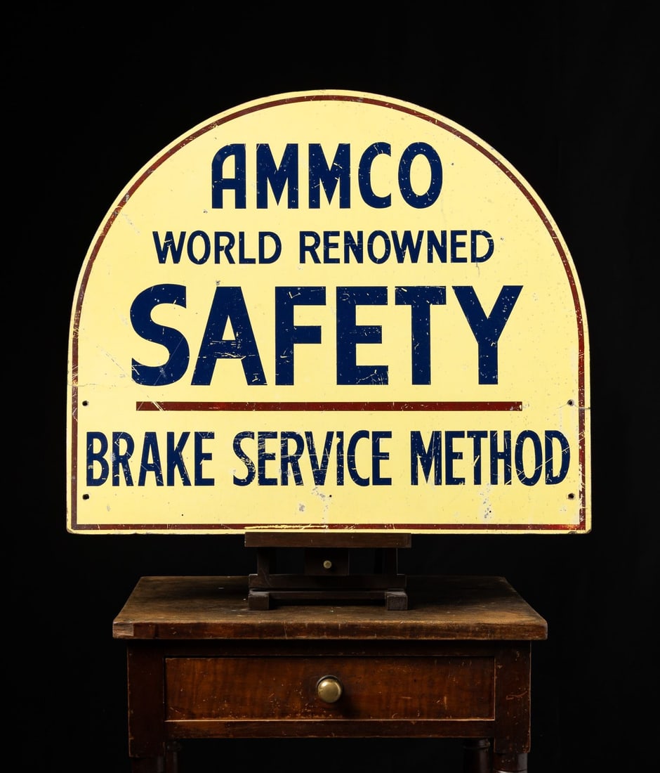 Ammco Brake Service Method Sign - 2