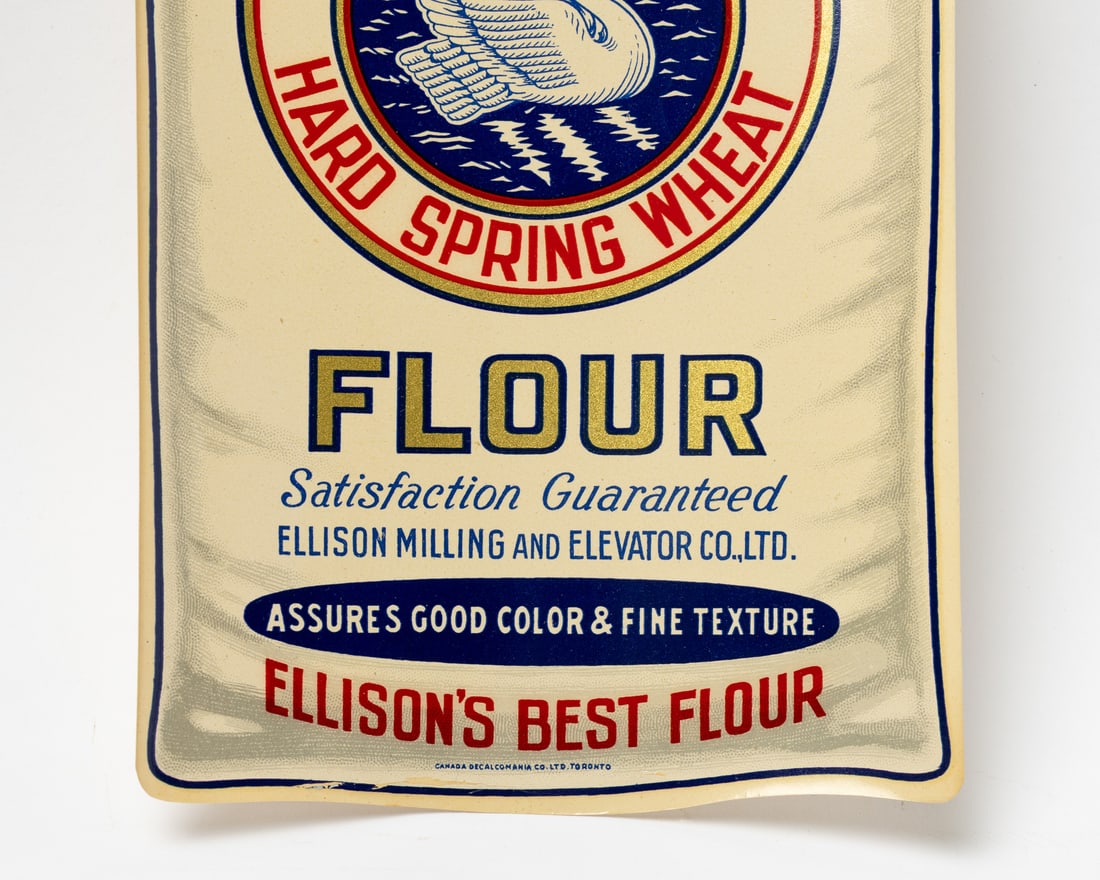Ellison's All Purpose Flour Advertising Decal - 4