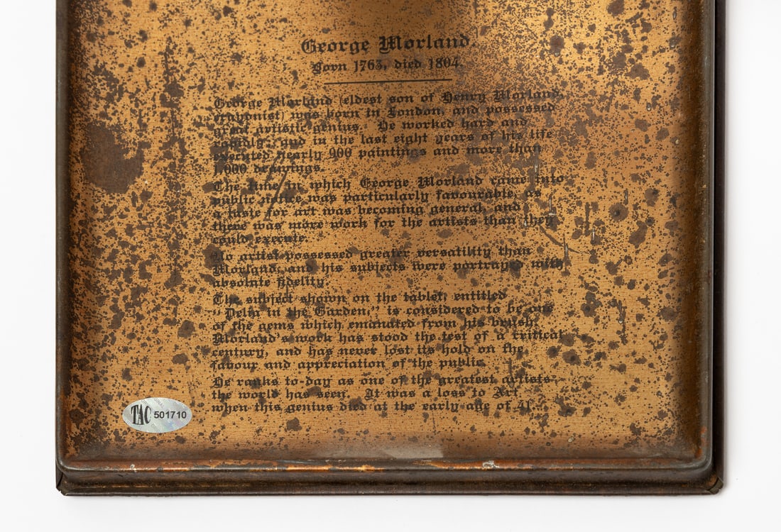 J Davis & Sons Noblemen Cigars Easel Back Sign - 6