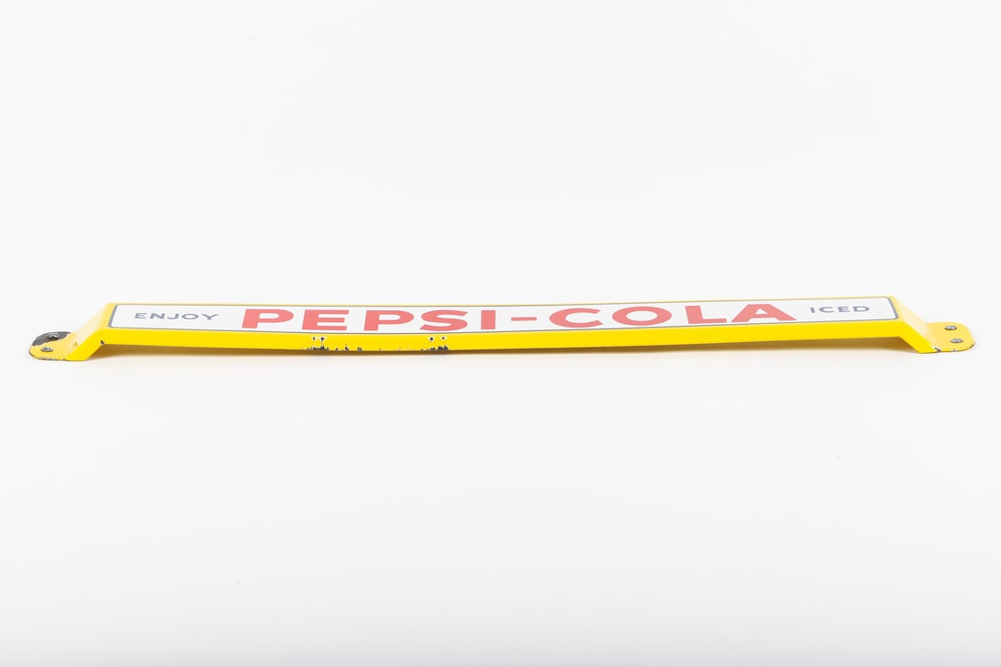 Pepsi-Cola Enjoy Pepsi-Cola Iced Door Push Bar - 4