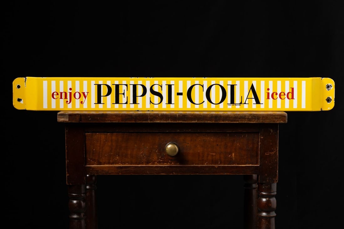 Pepsi-Cola Enjoy Iced Door Push Bar - 2