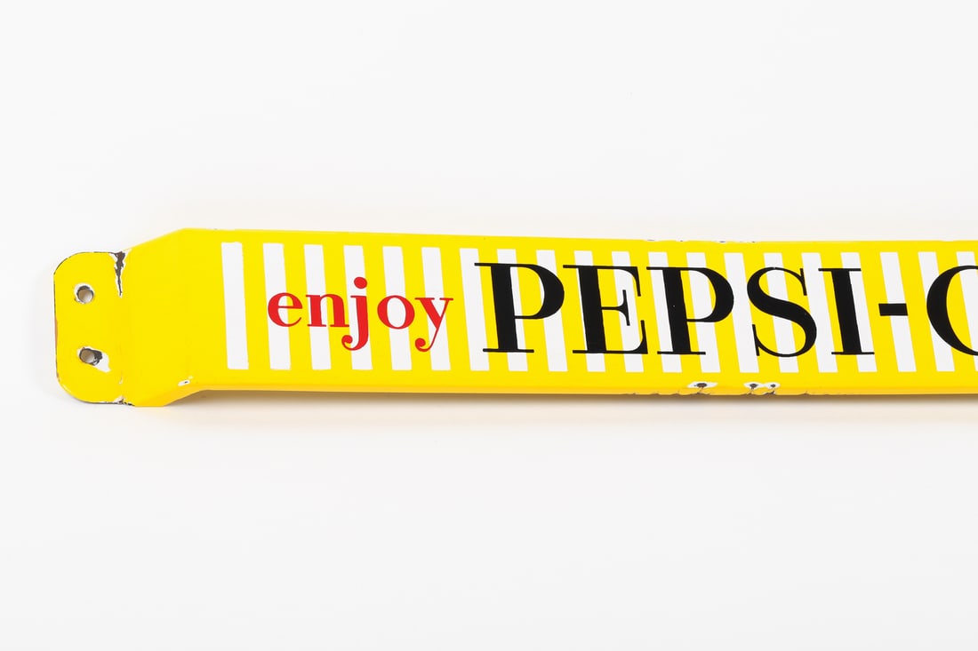 Pepsi-Cola Enjoy Iced Door Push Bar - 3