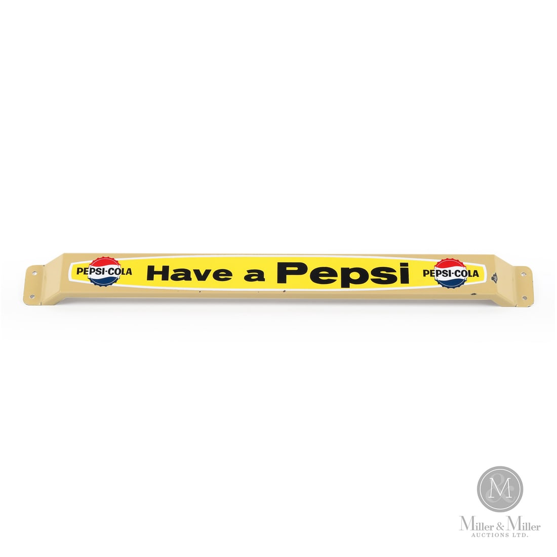 Pepsi-Cola Bottle Cap Door Push Bar (1 of 8)
