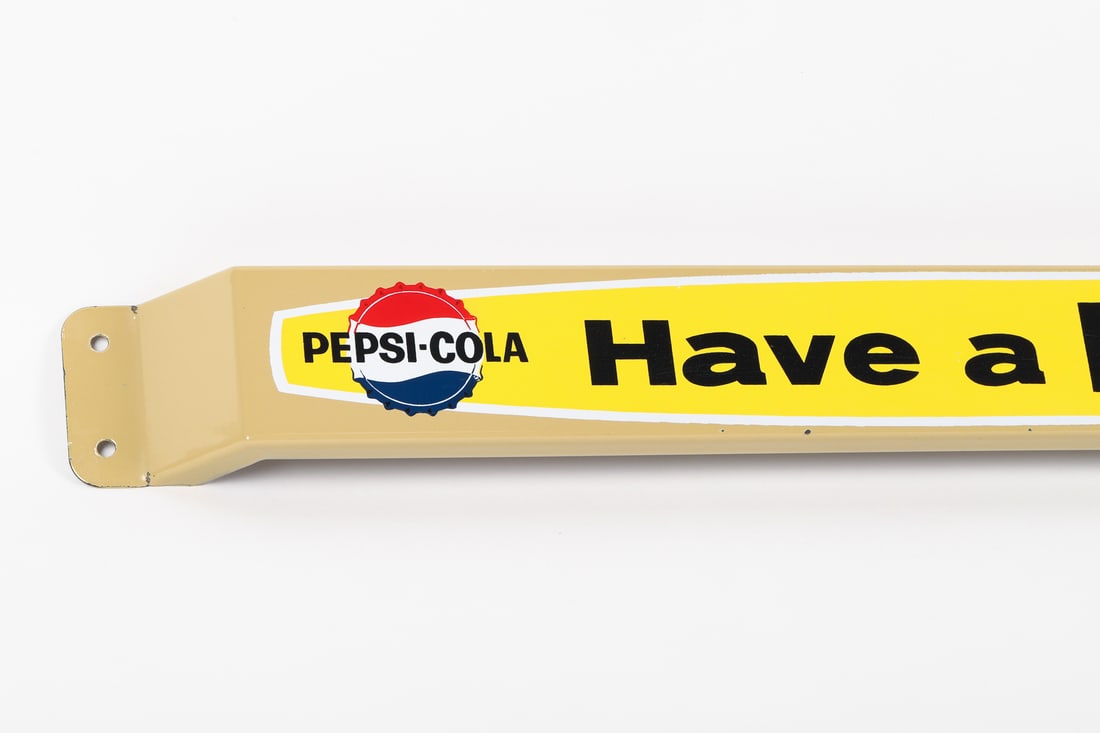 Pepsi-Cola Bottle Cap Door Push Bar - 3