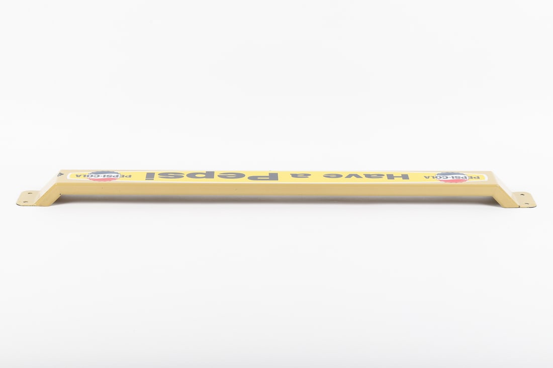 Pepsi-Cola Bottle Cap Door Push Bar - 6