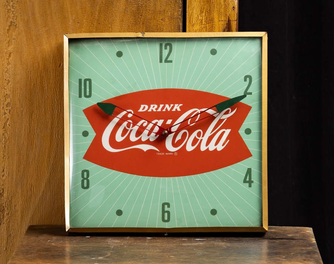 Coca-Cola Fishtail PAM Clock - 2