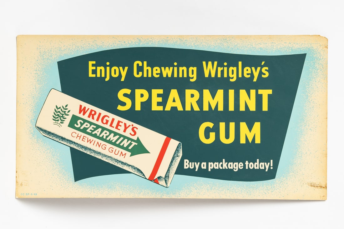Wrigley's Gum Trolly Sign Set - 4