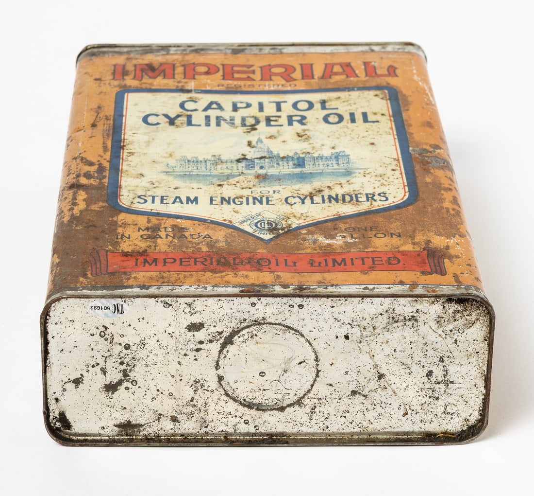 Imperial Oil Capitol Cylinder Oil Gallon Tin - 6