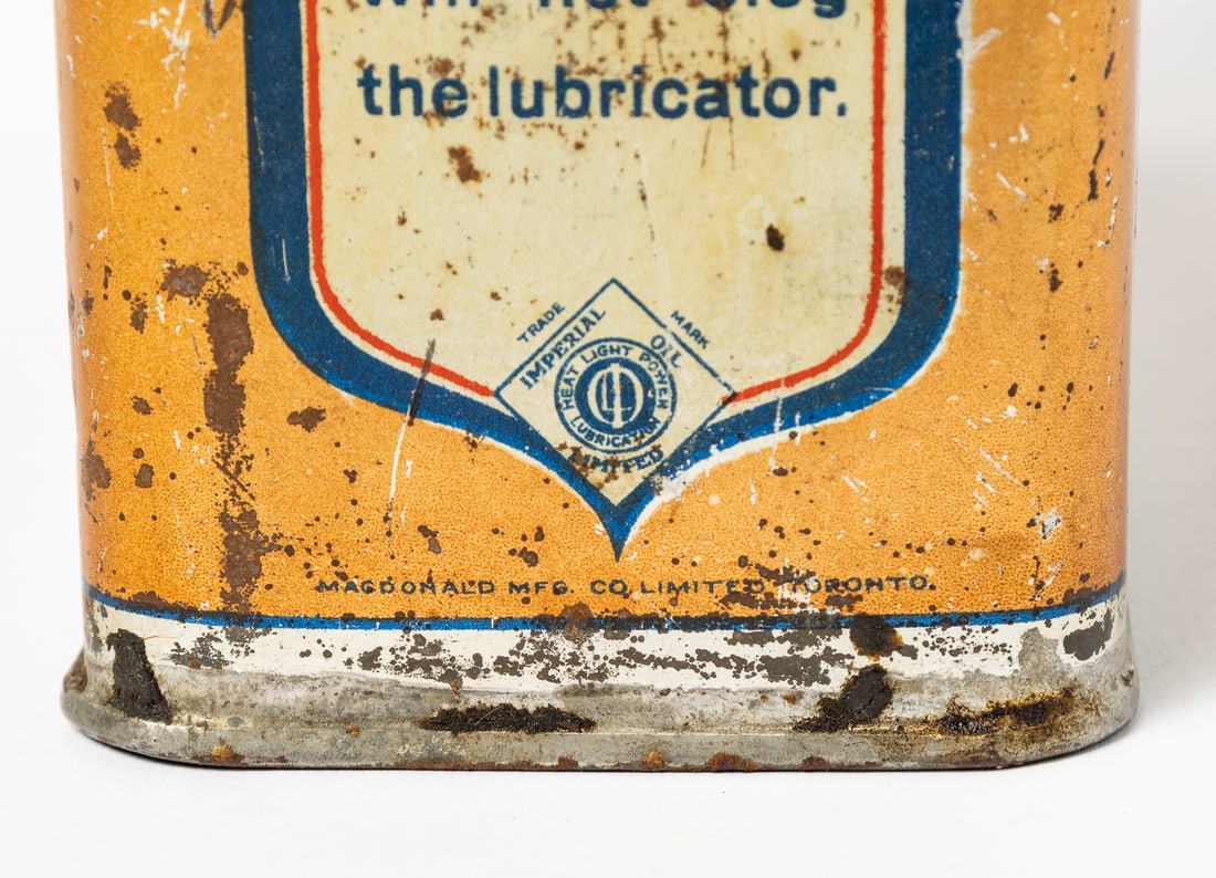 Imperial Oil Capitol Cylinder Oil Gallon Tin - 7