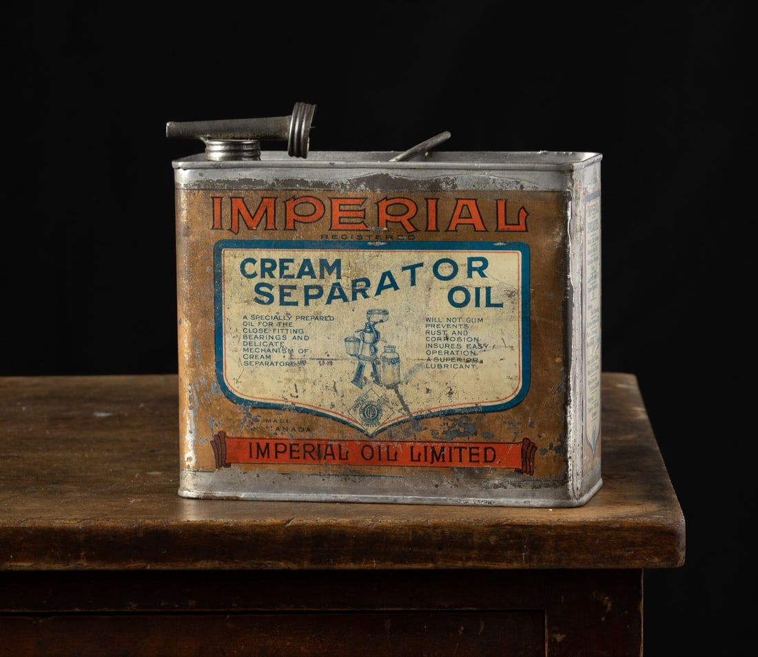 Imperial Oil Cream Separator Oil 1/2 Gallon Tin - 2