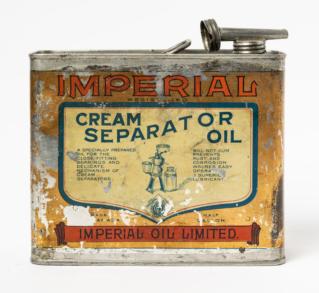 Imperial Oil Cream Separator Oil 1/2 Gallon Tin - 3