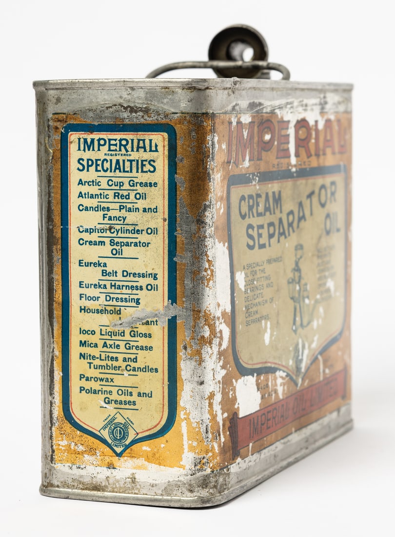 Imperial Oil Cream Separator Oil 1/2 Gallon Tin - 4