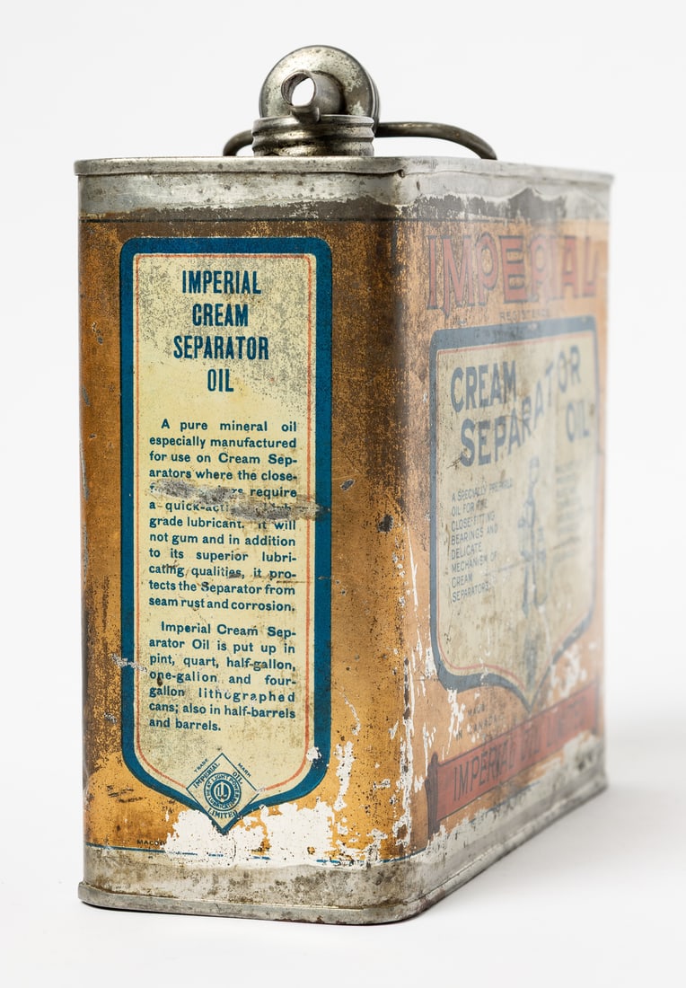 Imperial Oil Cream Separator Oil 1/2 Gallon Tin - 5
