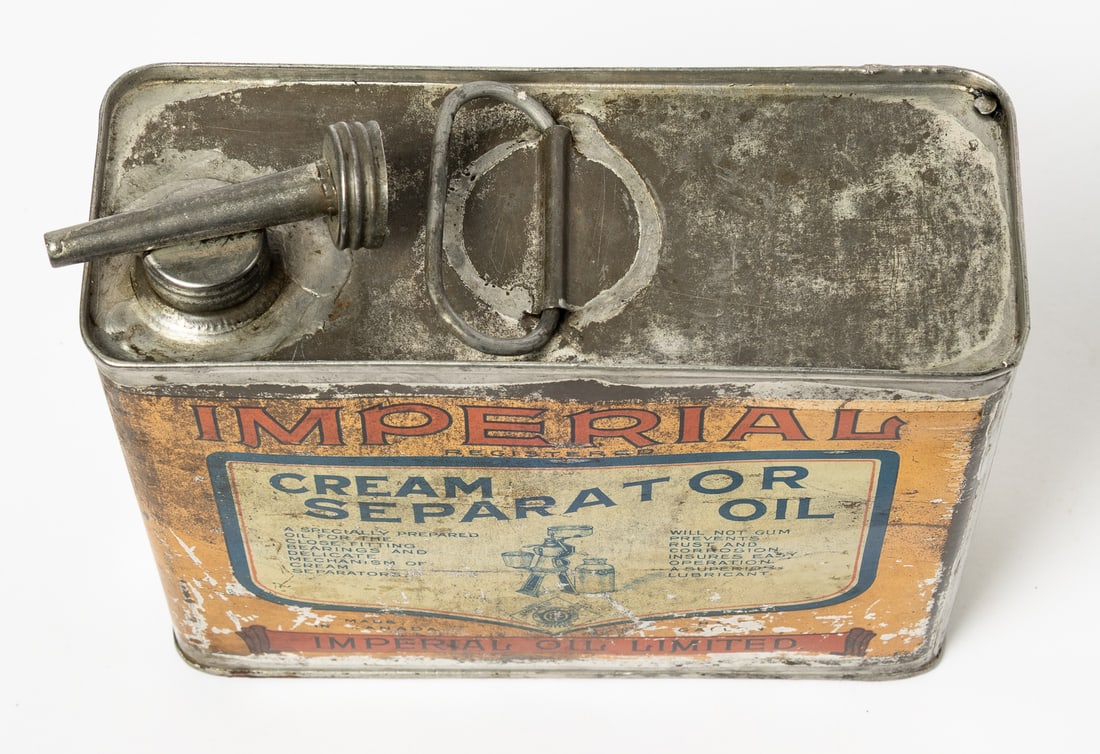 Imperial Oil Cream Separator Oil 1/2 Gallon Tin - 7