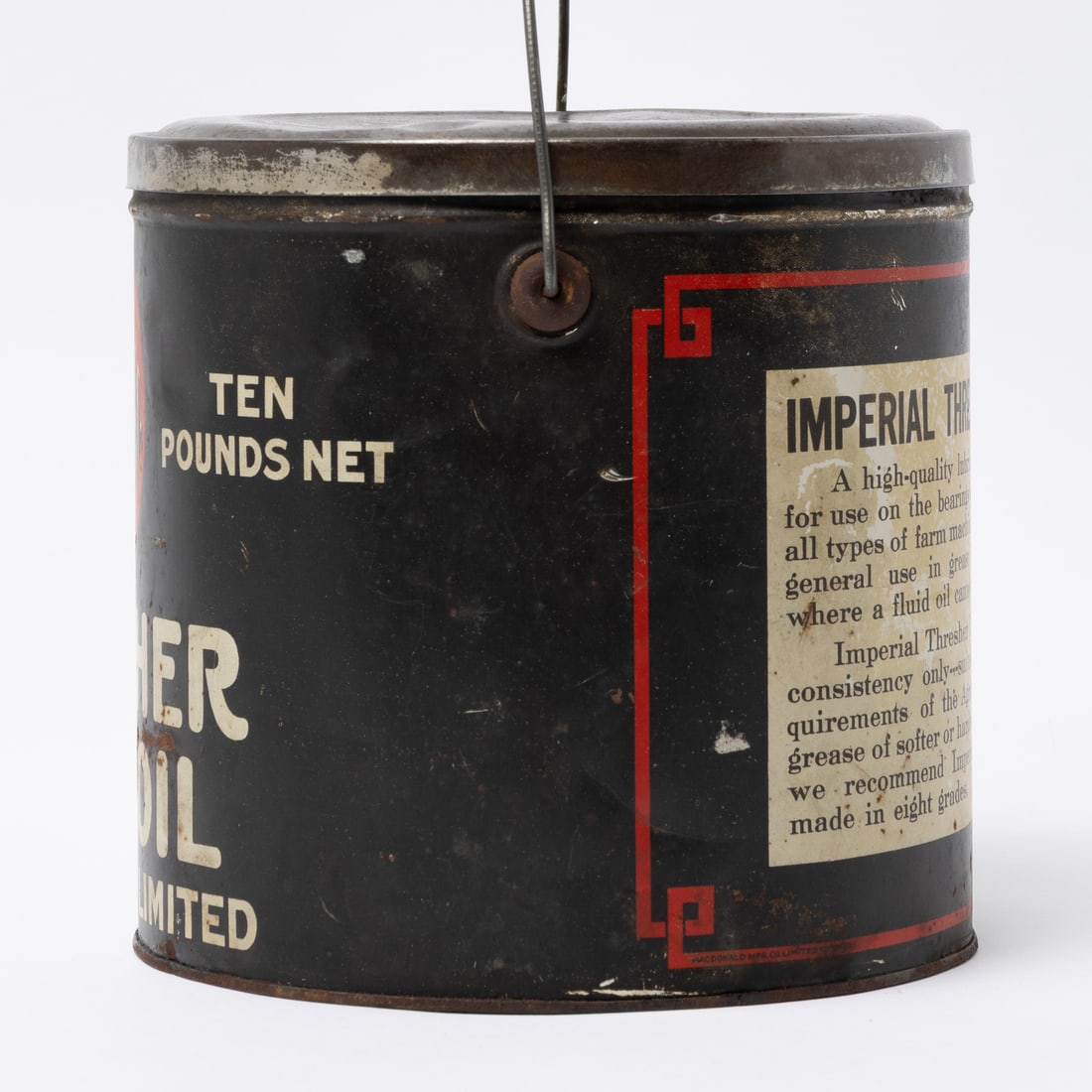 Imperial Oil Thresher Hard Oil 10 lb Can - 3