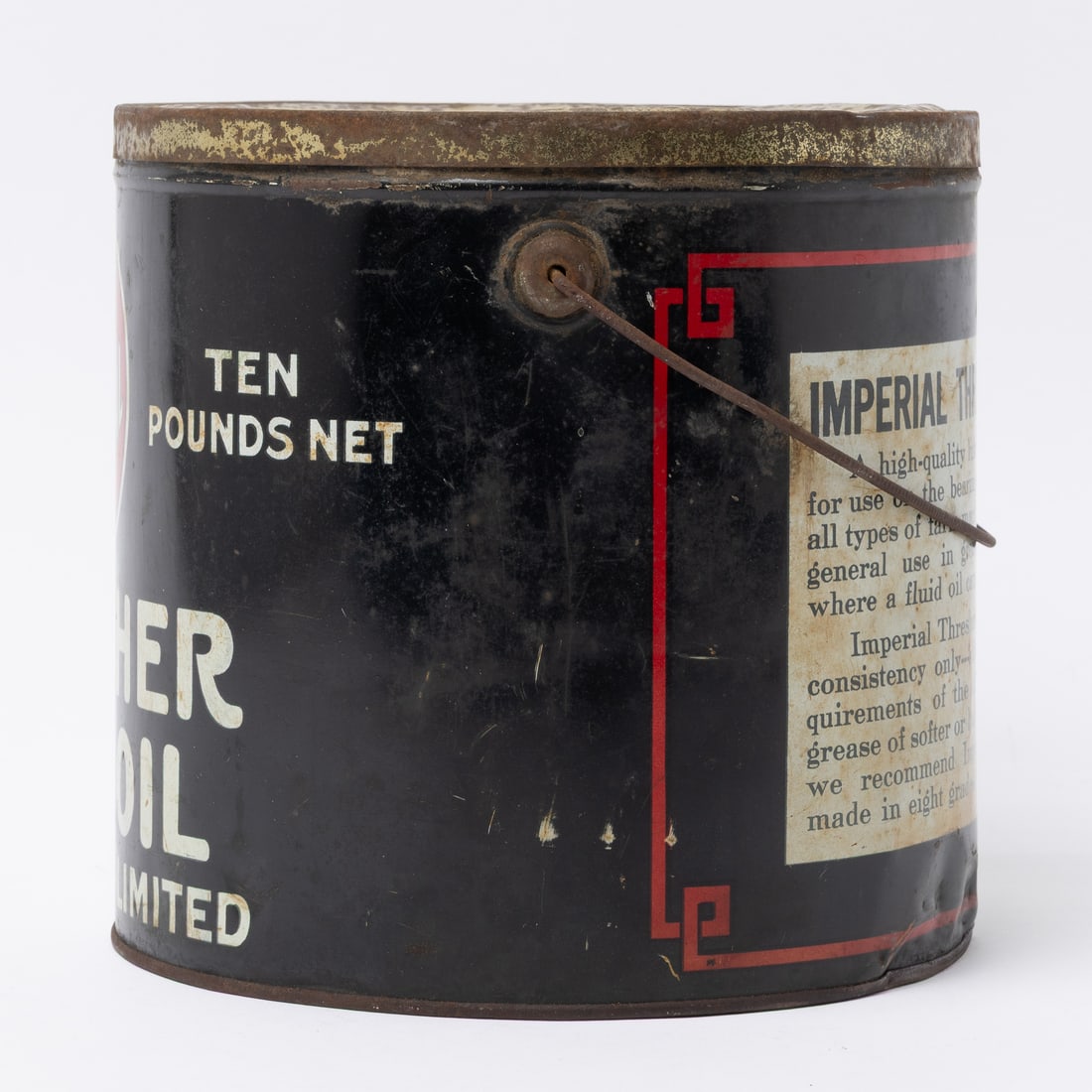 Imperial Oil Thresher Hard Oil 10 lb Can - 3