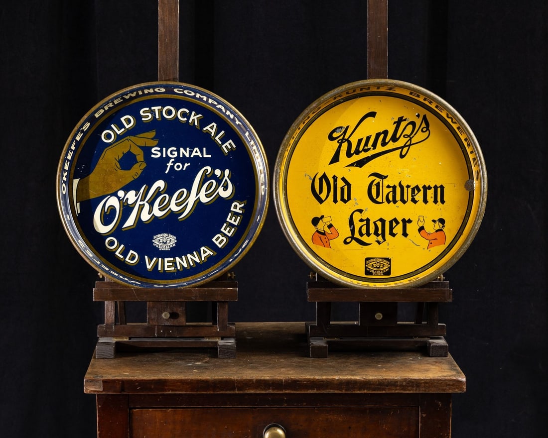 Kuntz and O'Keefe's Beer Trays - 2