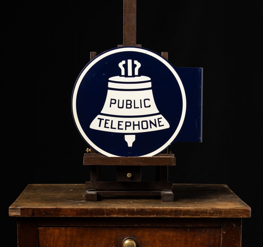 Bell Public Telephone Flange Sign - 2