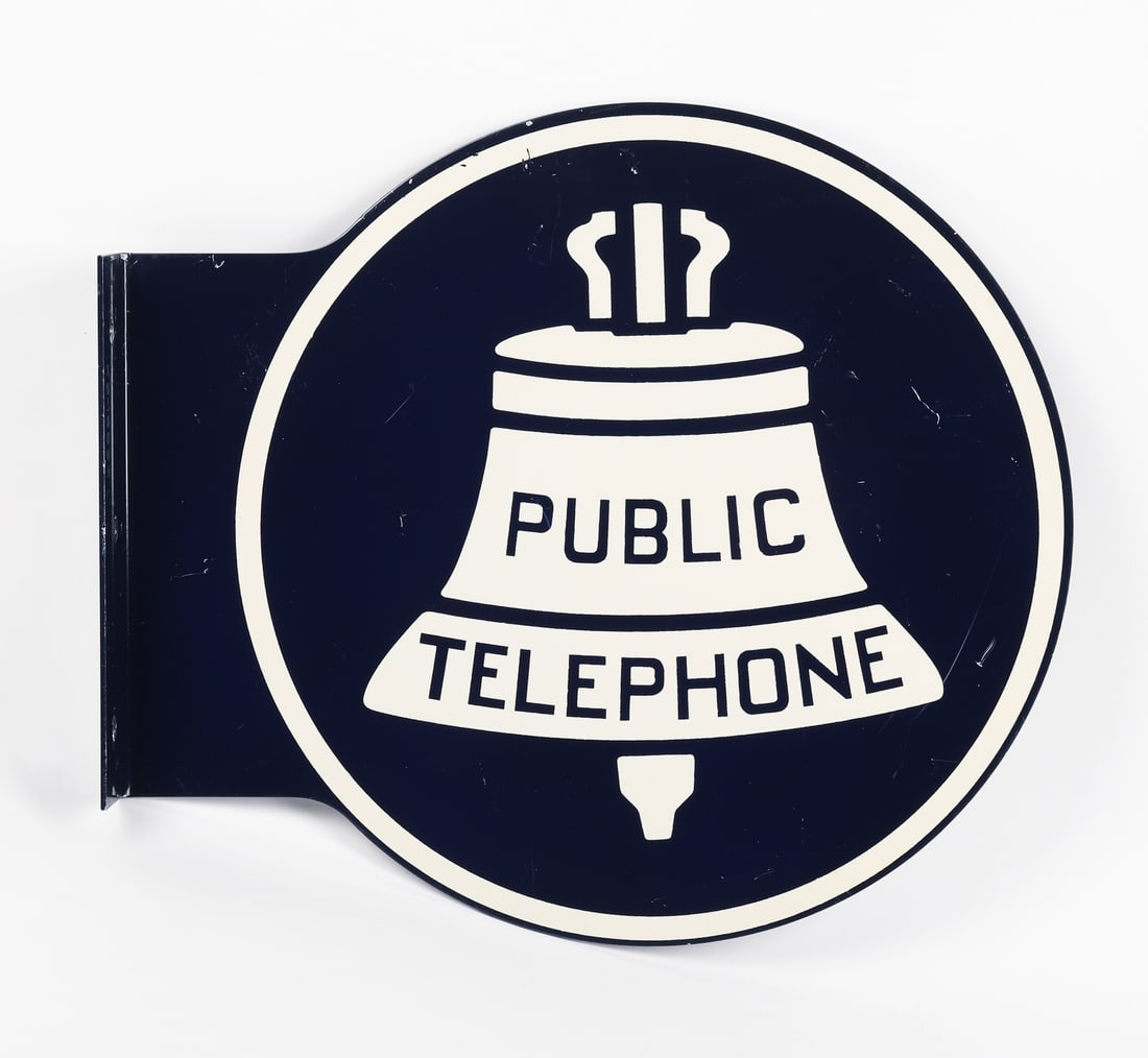 Bell Public Telephone Flange Sign - 3
