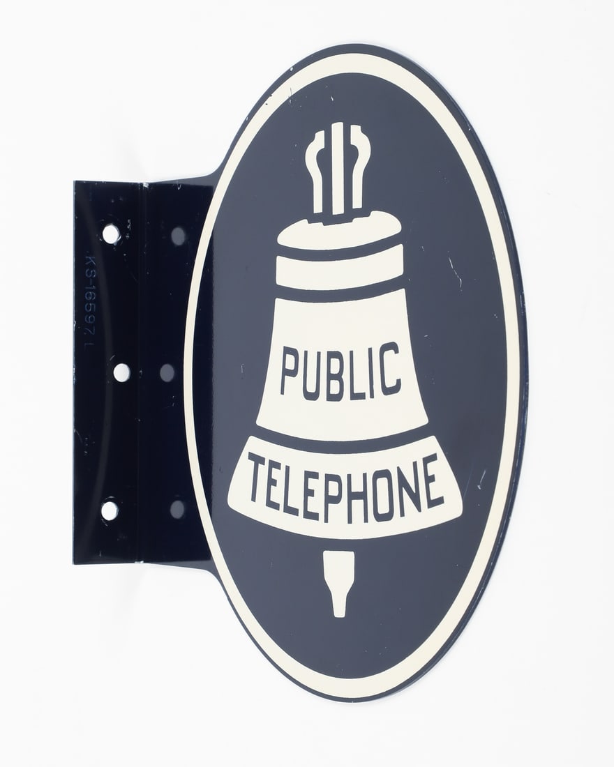 Bell Public Telephone Flange Sign - 5