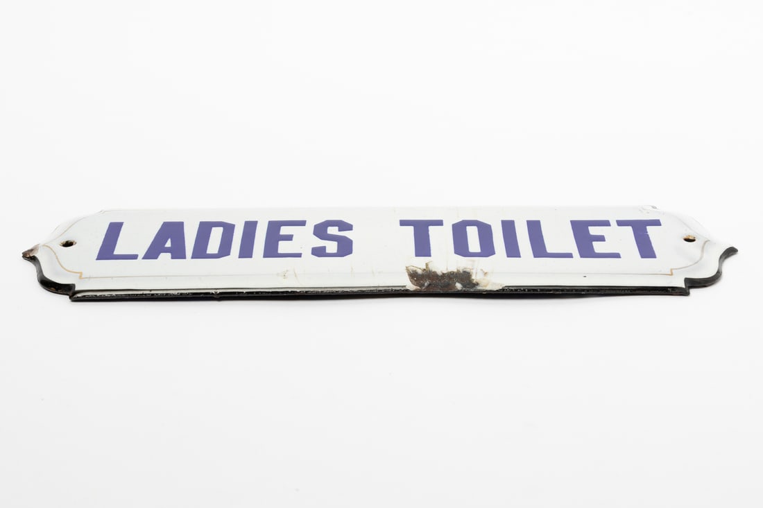 Ladies Toilet Door Plaque Sign - 3