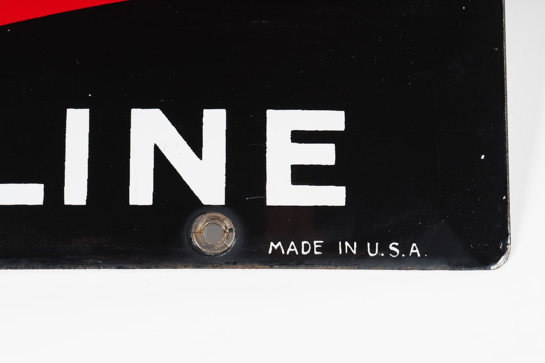 Texaco Sky Chief Gasoline 1940 Pump Sign - 6