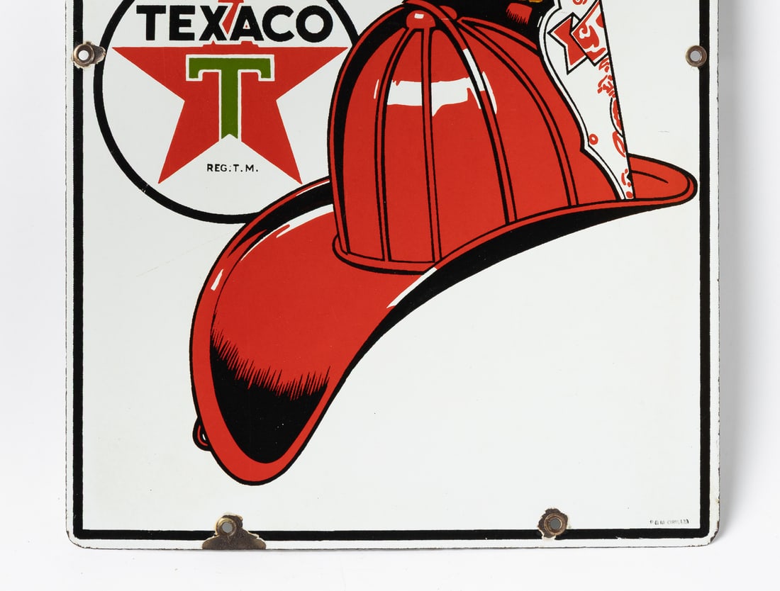 Texaco Fire-Chief Gasoline Pump Sign - 4