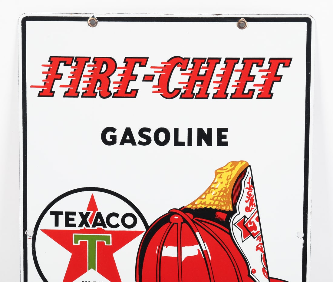 Texaco Fire-Chief Pump Sign - 3