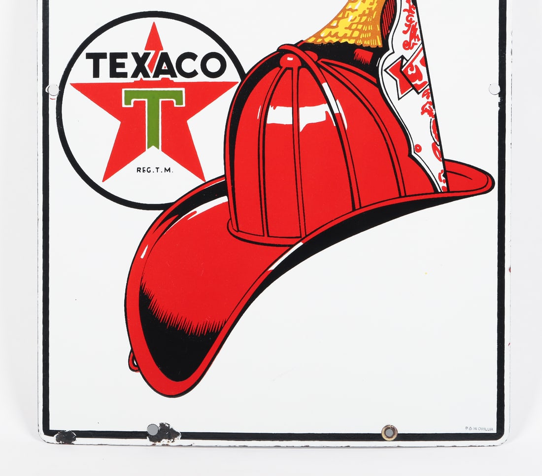 Texaco Fire-Chief Pump Sign - 4
