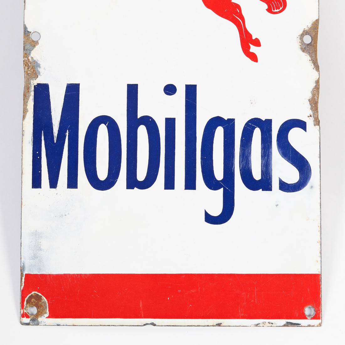 Mobilgas Flying Pegasus Pump Sign - 4