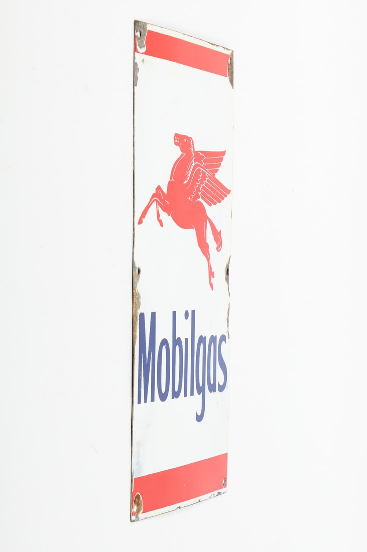 Mobilgas Flying Pegasus Pump Sign - 6