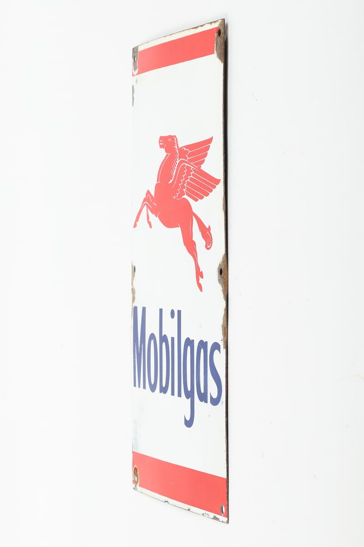 Mobilgas Flying Pegasus Pump Sign - 7