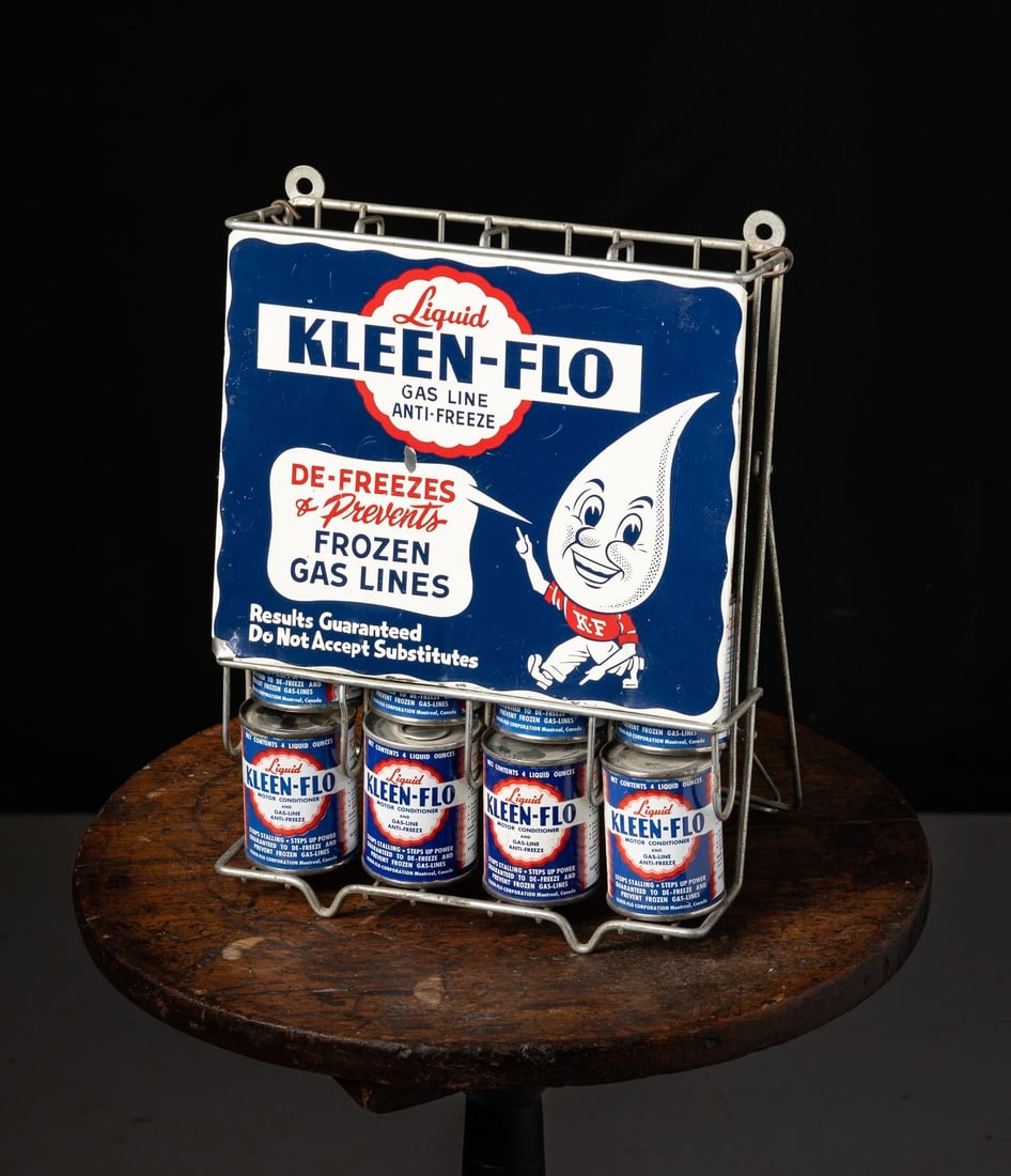 Kleen-Flo Gas Line Anti-Freeze Countertop Display - 2