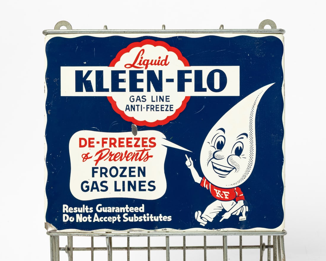 Kleen-Flo Gas Line Anti-Freeze Countertop Display - 6