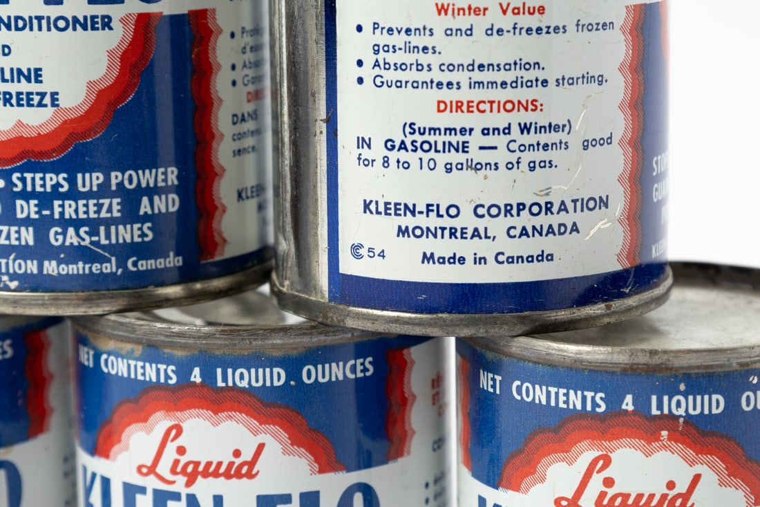 Kleen-Flo Gas Line Anti-Freeze Countertop Display - 8