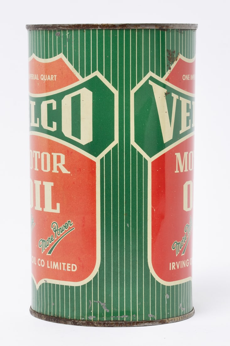 Irving Velco Motor Oil Imperial Quart Can - 4