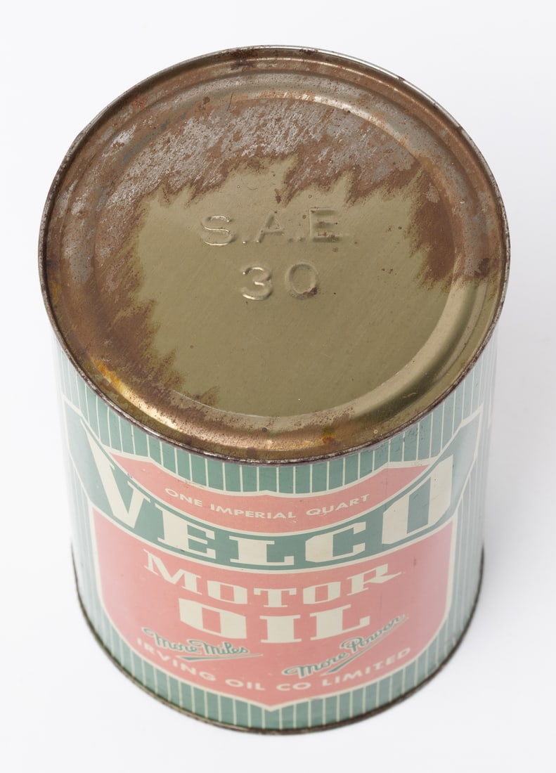 Irving Velco Motor Oil Imperial Quart Can - 5