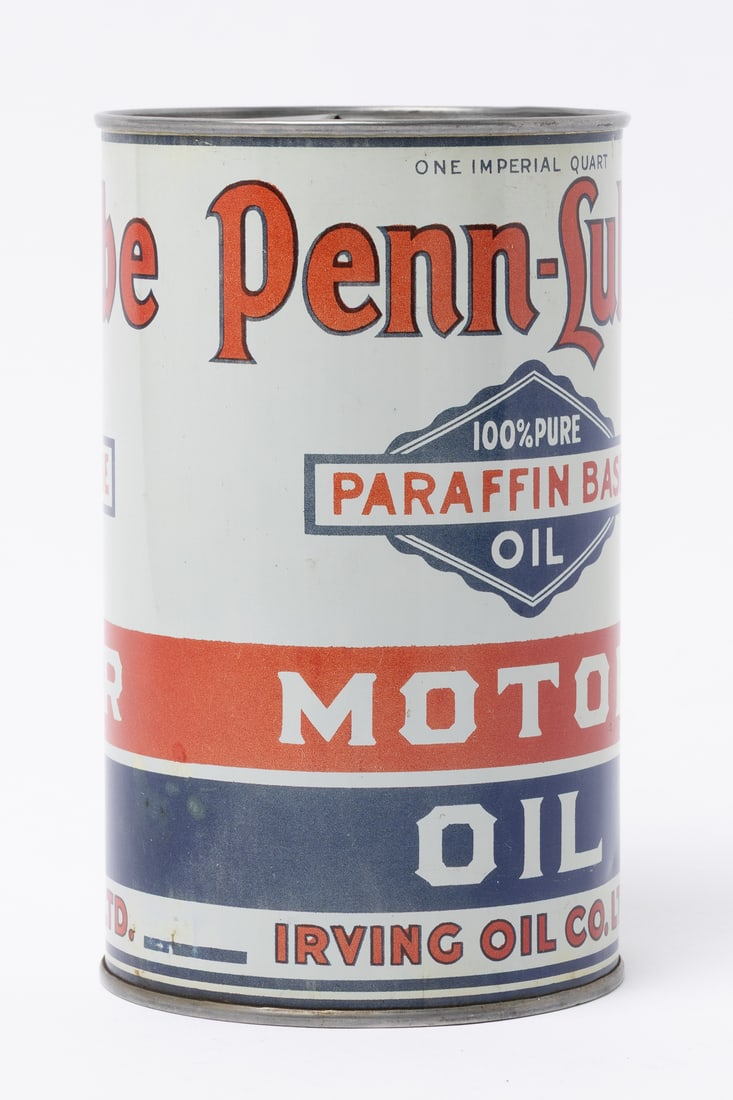 Penn-Lube Motor Oil Imperial Quart Can - 3